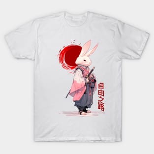 Rabbit samurai T-Shirt